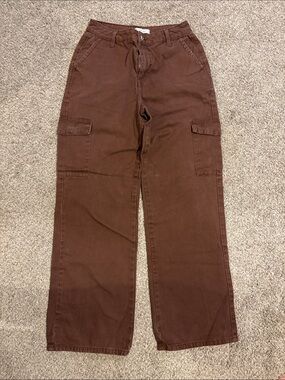 Denim co. Brown Cargo Pants